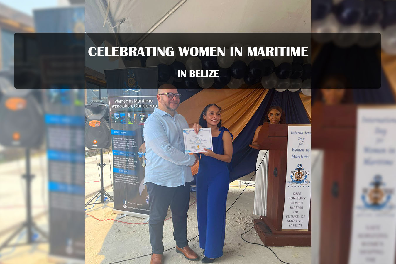 🚢 Celebrating Women in Maritime in Belize 🌊